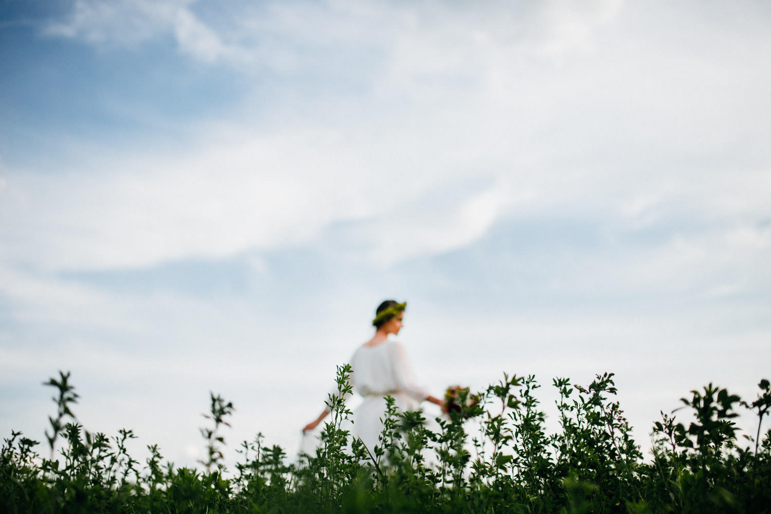 Bride's portrait Bogdan & Luiza civil wedding Pitesti-1085